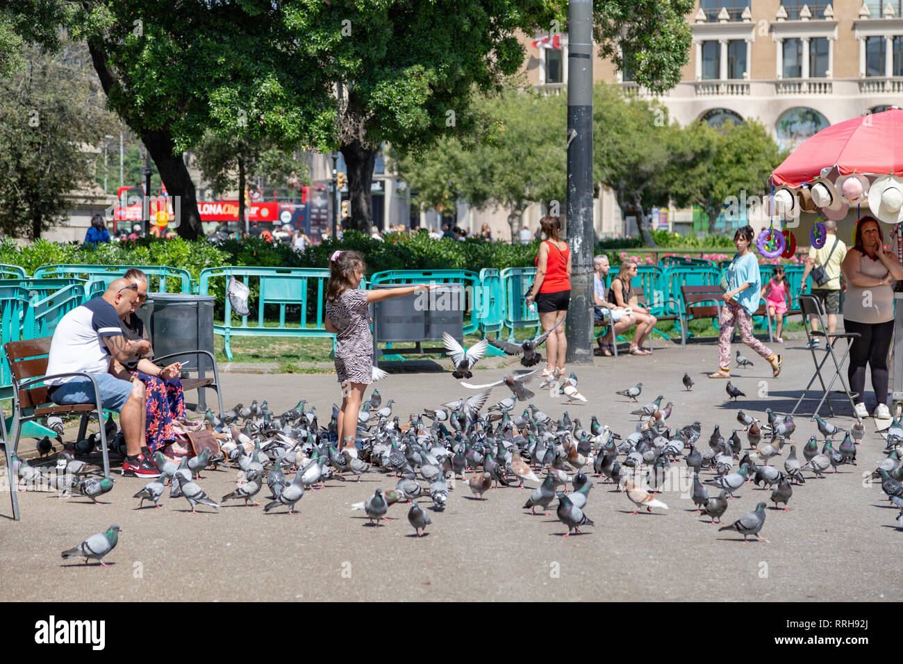 Barcelona Stockfoto