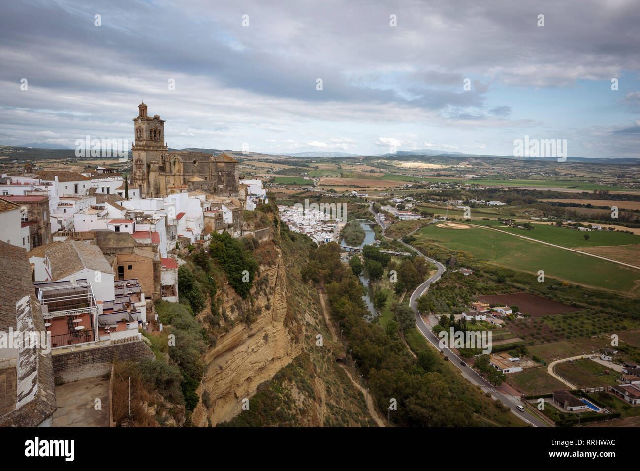 Arcos de la Frontera, Provinz Cádiz, Andalusien, Spanien, Europa Stockfoto