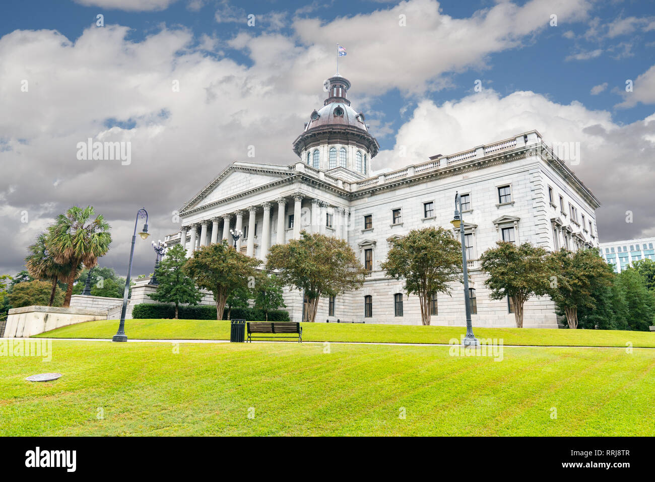 Äußere des South Carolina Capitol Building in Columbia, SC Stockfoto