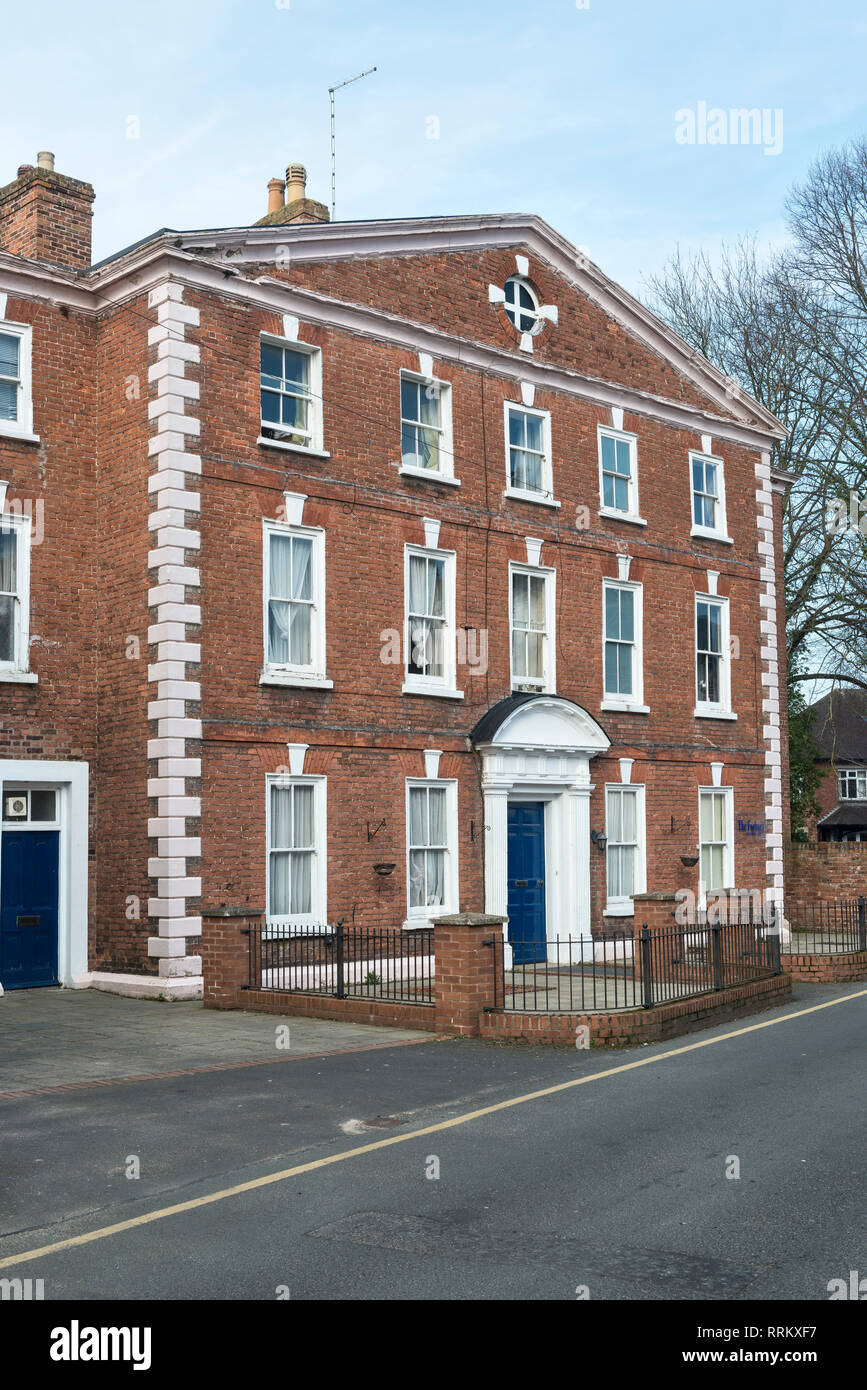 Leominster, Herefordshire, UK. The Forbury, ein privates Pflegeheim in von Demenzpatienten spezialisiert Stockfoto