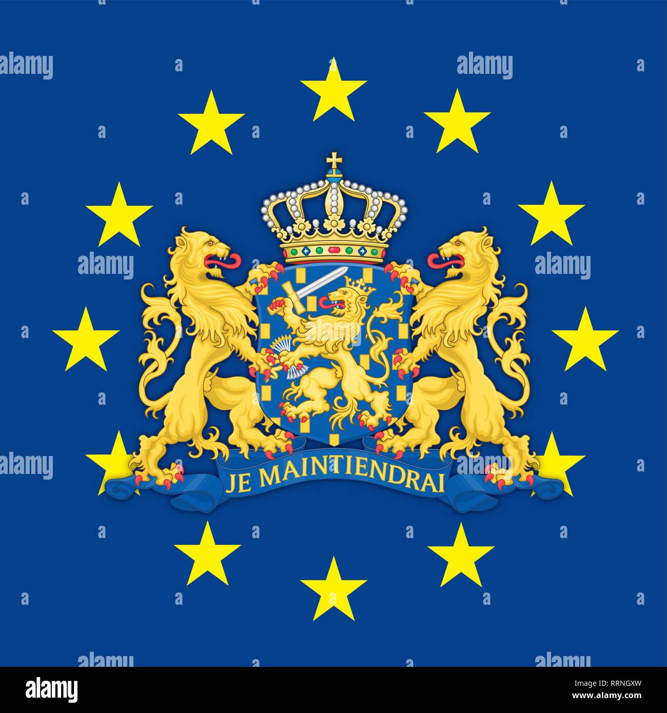 Netherlands Coat Of Arms Stockfotos Und Bilder Kaufen Alamy