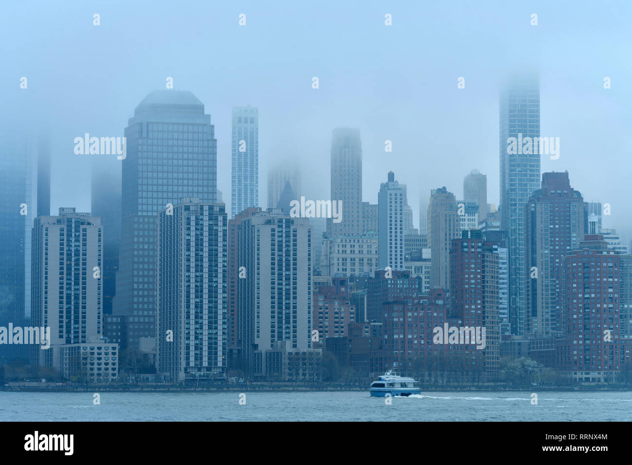 Nordamerika, Amerika, USA, Amerikanische, Ostküste, New York, Manhattan, Manhattan, Skyline, Stockfoto
