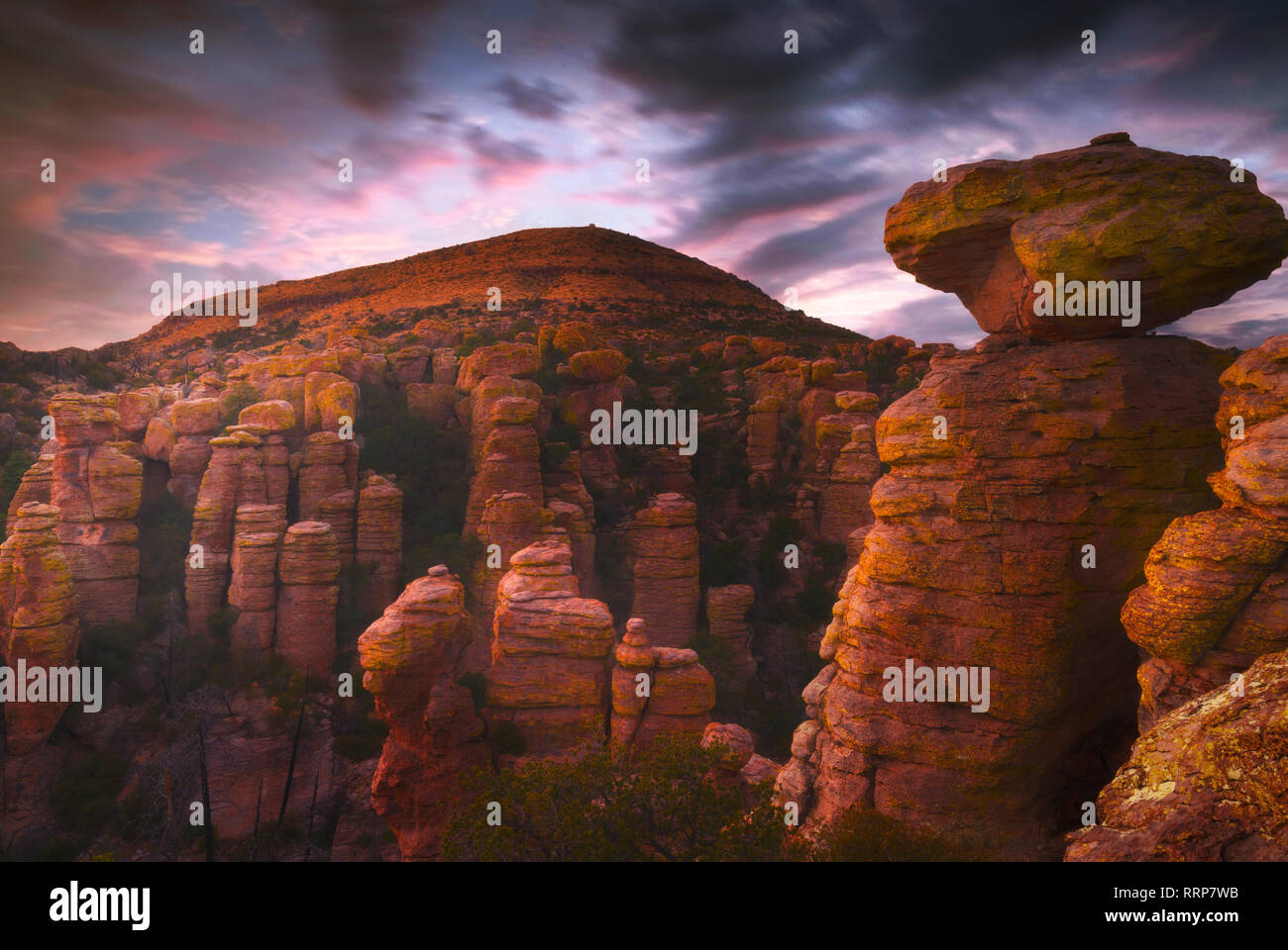 Bilder aus der Chiricahua National Monument Stockfoto