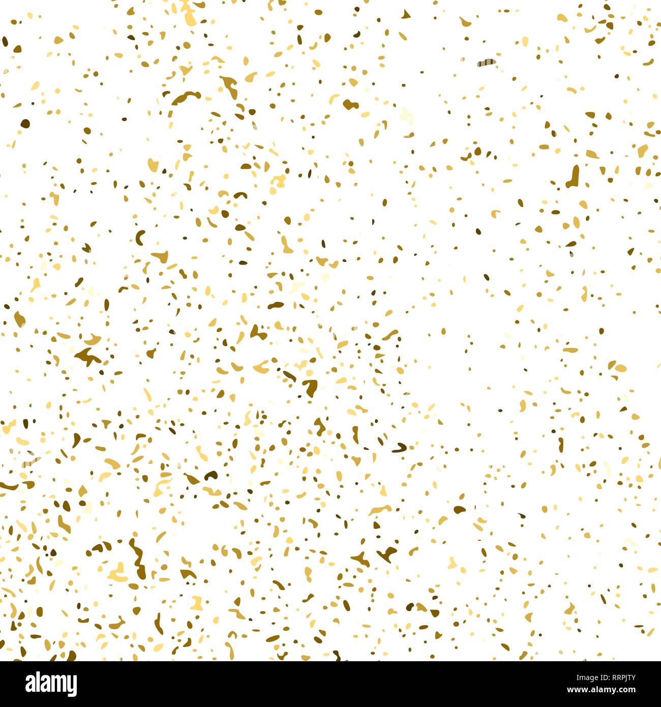Gold Glitzer Textur Isoliert Auf Weiss Amber Partikel Farbe Celebratory Hintergrund Golden Explosion Von Konfetti Design Element Digital Generiert Stock Vektorgrafik Alamy