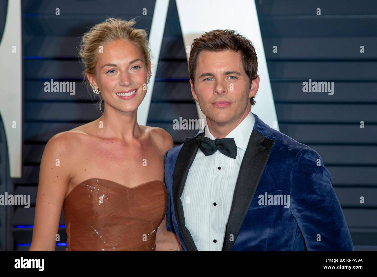 James Marsden und seine Freundin Edei nehmen an der Vanity Fair Oscar
