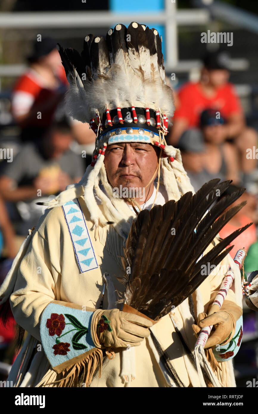 Nordamerika, Amerika, American, USA, Pacific Northwest, Washington, Warm Springs, Indian Reservation, Vertrag Tage Pow Wow, Stockfoto