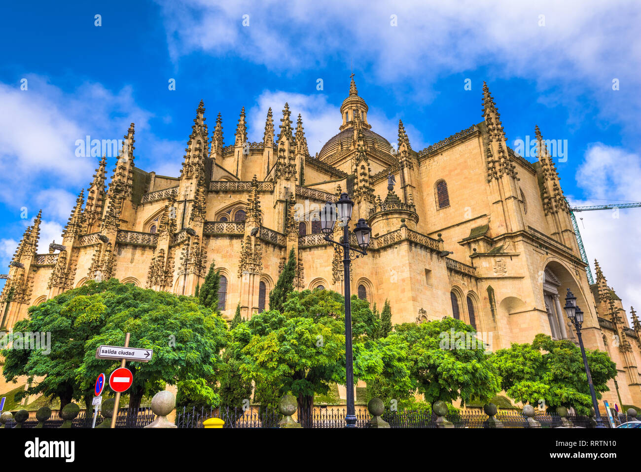 Segovia, Spanien in der Kathedrale. Stockfoto