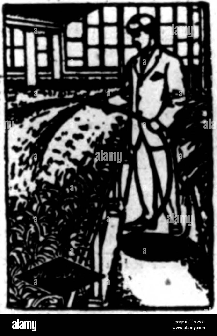 . Floristen Review [microform]. Blumenzucht. ^ (BEACHTEN SIE DIE Ringe, die Erscheinen an) j^^ • (schnelle und genaue Messung) RINGMETER - Der Garten Schlauch für Floristen' verwenden, weil: Es ist In der ununterbrochenen Längen von buh Füße auf Rollen ausgestattet - keine Notwendigkeit des Denkens der verschwenderischen kurzen Enden. lliDKS aus Kautschuk jeder Fuß erscheinen und Abstand wird genau ein Fuß auseinander macht es selbst measurlnir. Nur ein Ring für jeden Fuß, wie Sie die Haspel entspannen. Schnelle und präzise. Kein Fehler. Größter Sorgfalt tritt in den Bau; nur das beste Material- und Verarbeitungsqualität werden verwendet, in conjunctio Stockfoto