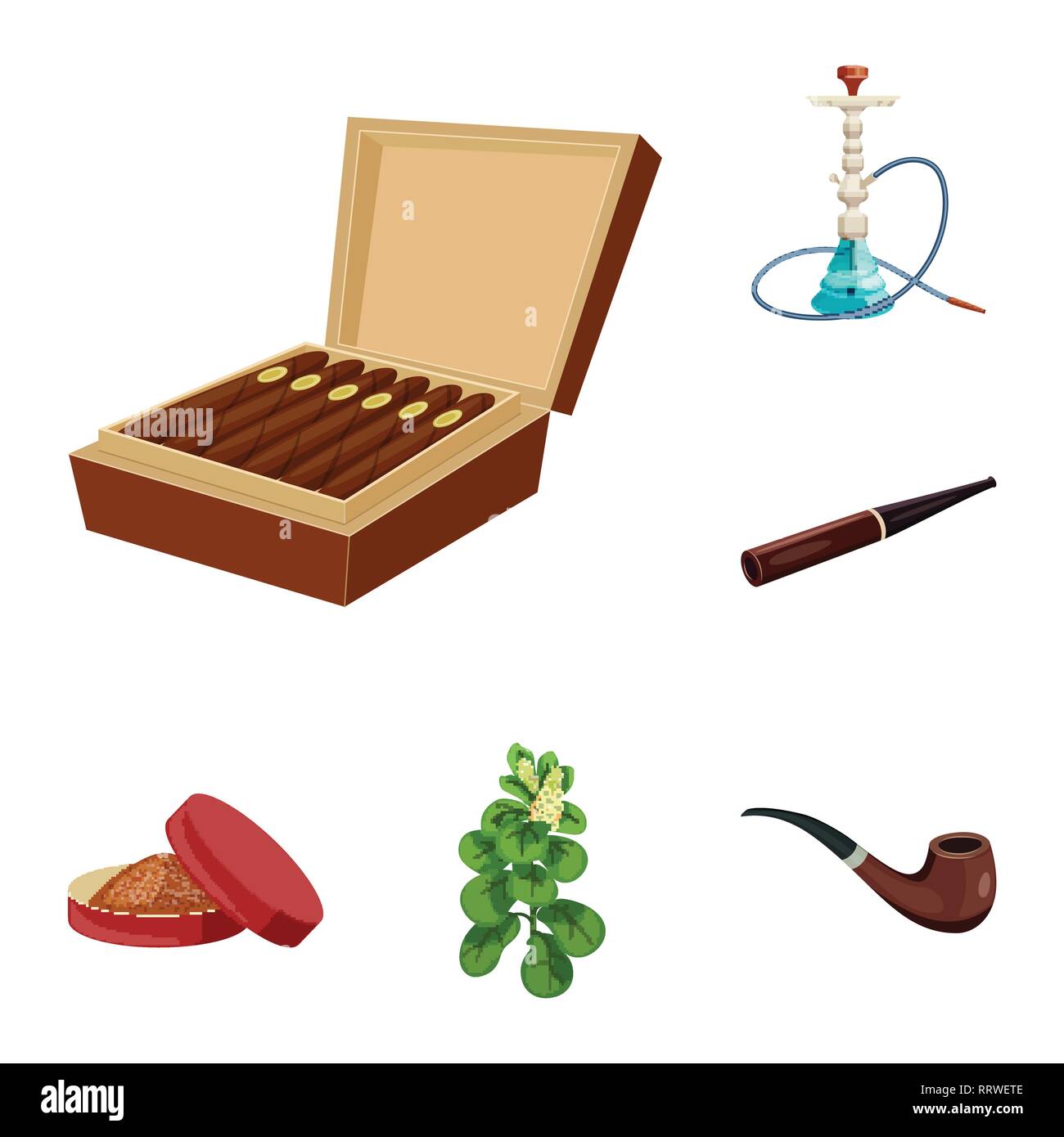 Zigarre, Hookah, Schnupftabak, Blätter, Rohr, Box, Shisha, Mundstück, Lieferung, Blatt, retro, Paket, Bar, Halter, Landwirtschaft, Wald, Pack, Zubehör, klassische, runde, botanischen, Sucht, schlecht, Arabisch, Rauchen, Botanik, Classic, Schaden, Zigaretten, Tabak, Gesundheit, Nikotin, Rauchen, Statistiken, verweigern, Stop, anti, Gewohnheit, Set, Vector, Icon, Illustration, isoliert, Sammlung, Design, Element, Grafik, Zeichen, Cartoon, Farbe Vektor Vektoren, Stock Vektor