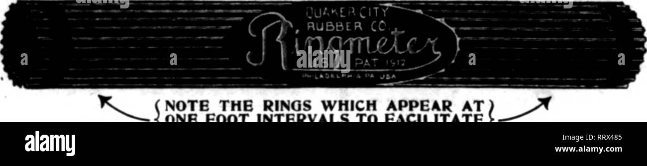 . Floristen Review [microform]. Blumenzucht. (Beachten Sie die Ringe, die ERSCHEINEN AN) EINEN FUSS ABSTÄNDEN ZU ERLEICHTERN ^ - SCHNELLE UND GENAUE MEASURI^a)? RINGMETER - Der Garten Schlauch für Floristen' verwenden, weil: Es ist in contlnaoua lenvths von 600 Fuß auf Rollen ausgestattet - keine Notwendigkeit des Denkens uf verschwenderisch kurzen Enden. Rlnffs aus Gummi erscheinen jeden Fuß und belnK Abstand genau einen Fuß auseinander macht es selbst raeasurlnir. . Lust eine rlnfr Für jeden Fuß wie die Haspel yon entspannen. Schnelle und präzise. Kein Fehler. Die äußerst seltene tritt in den Bau; nur die besten Materialien und Arbeit Stockfoto