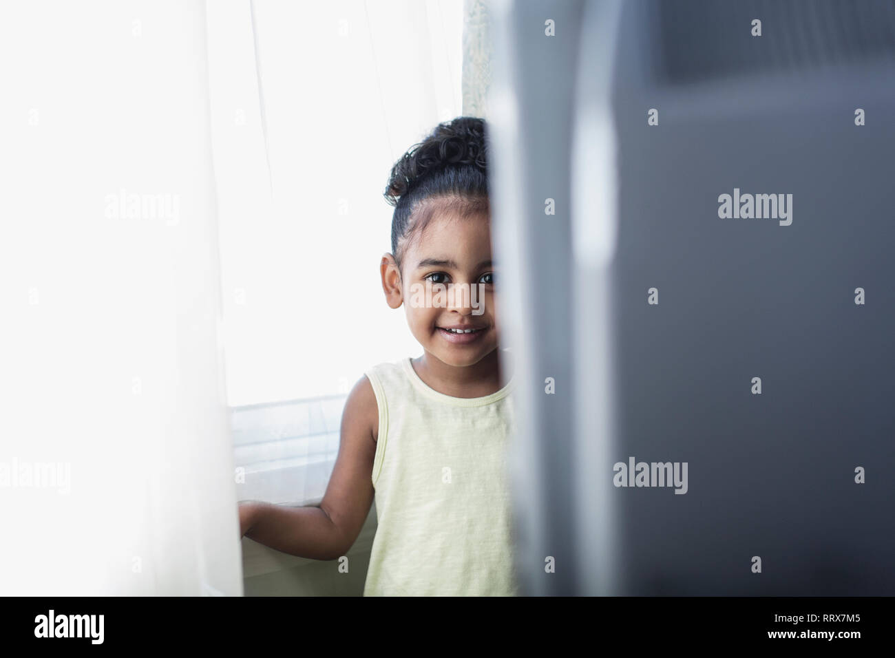 Portrait cute Toddler girl Stockfoto