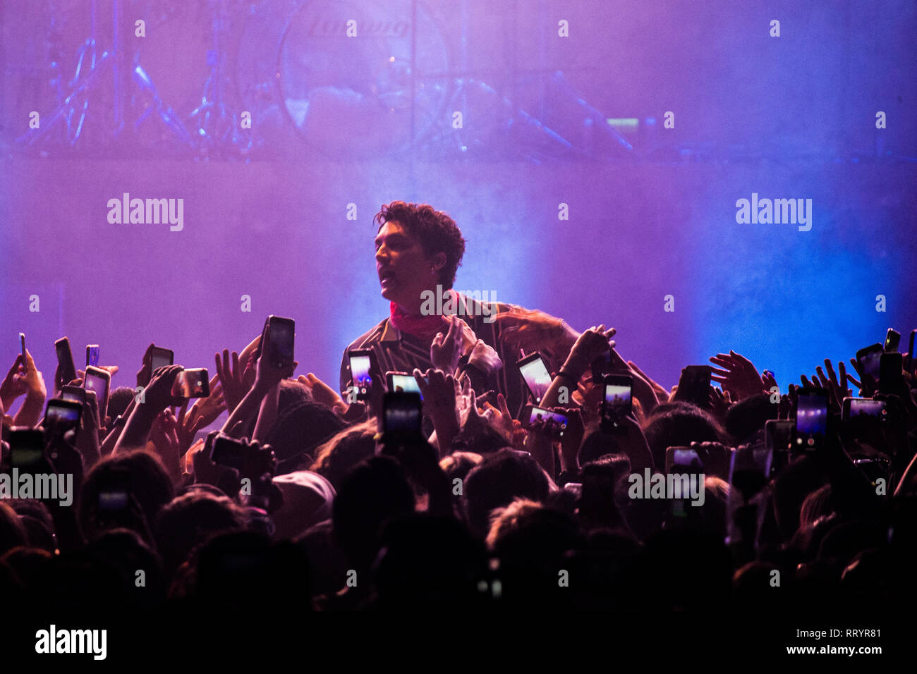 Mailand Italien 25. Februar 2019 Lany Live at Fabrique © Roberto Finizio / alamy Leben Nachrichten Stockfoto