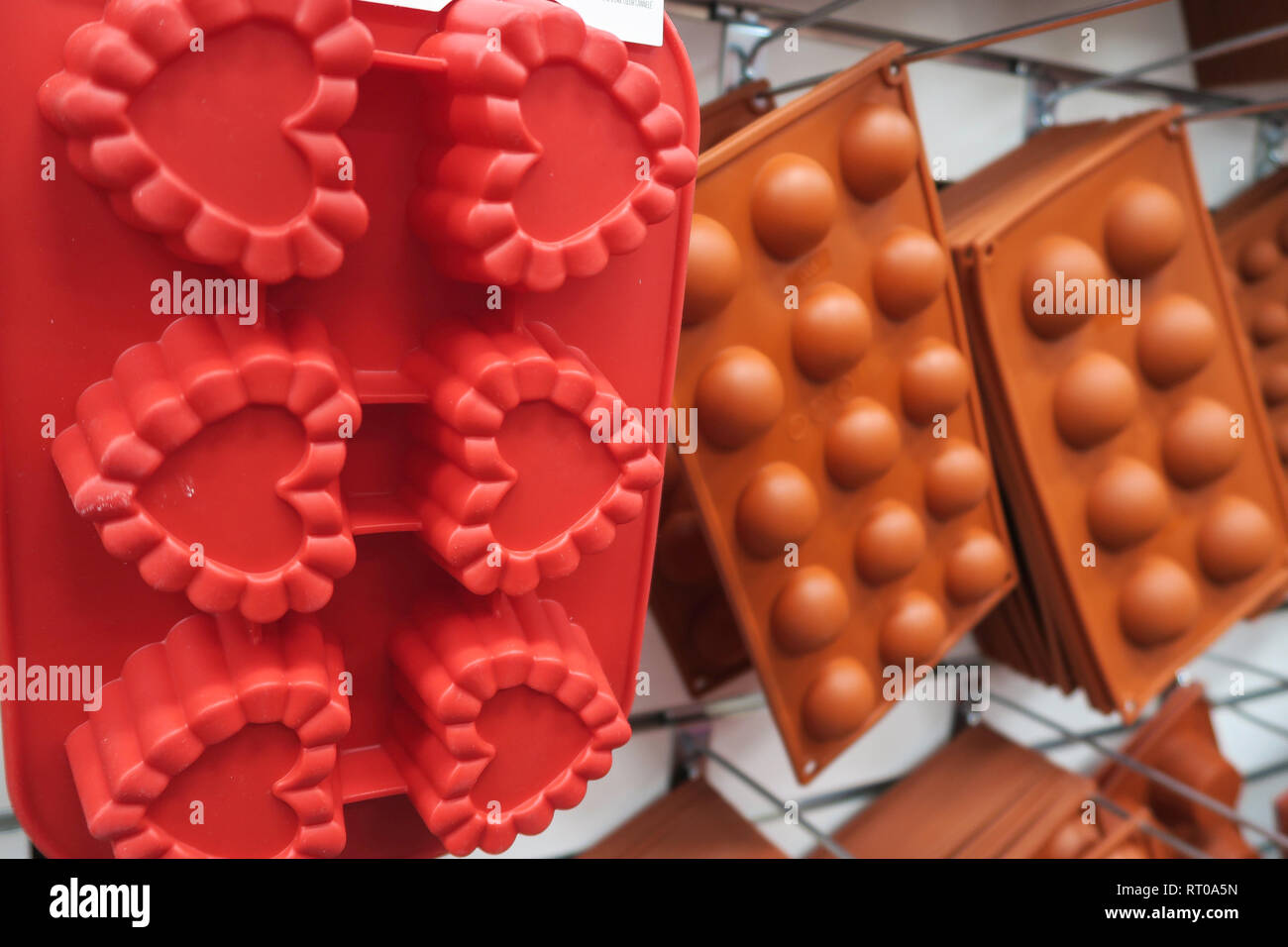 New York Kuchen ist gehen - für Gadgets & Utensilien für kreatives Backen & Kuchen dekorieren zu kaufen. NYC < USA Stockfoto