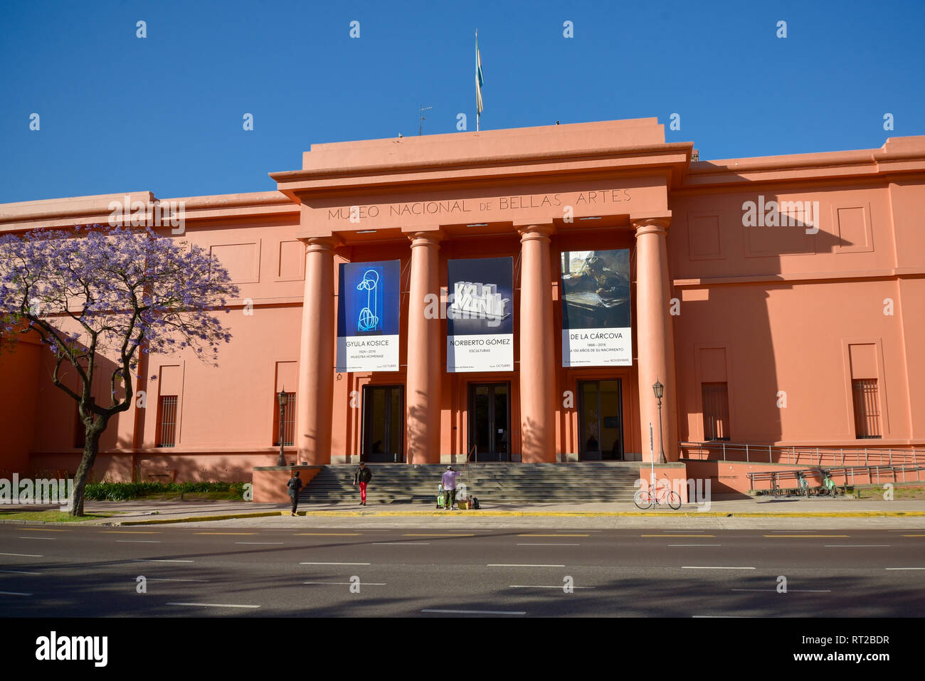 Buenos Aires, Argentinien - 22.November 2016: National Museum der Bildenden Künste MNBA ist ein Argentinischer art museum in Buenos Aires, in Recoleta Abschnitt entfernt Stockfoto