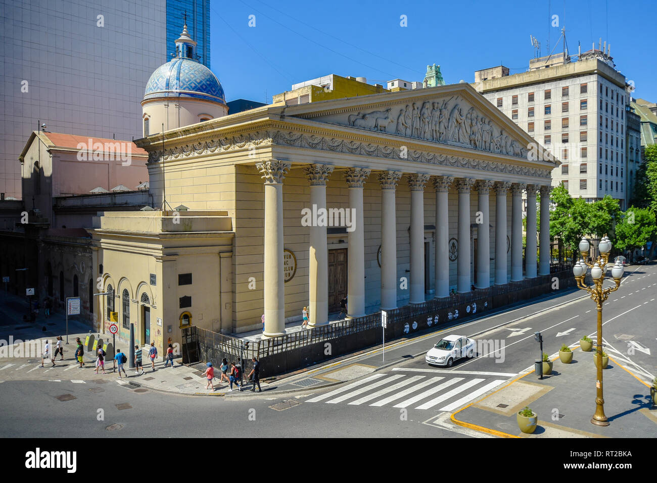 Buenos Aires, Argentinien - Dez 4, 2016: Buenos Aires Metropolitan Cathedral ist die grösste katholische Kirche in Capital Federal. Stockfoto