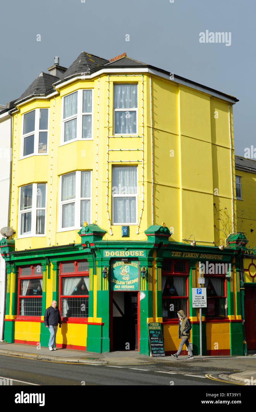 Die Hundehütte Firkin Pub in Plymouth, Devon, England Großbritannien Stockfoto