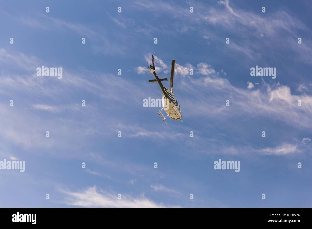 Bell 206B JetRanger III Hubschrauber Stockfoto