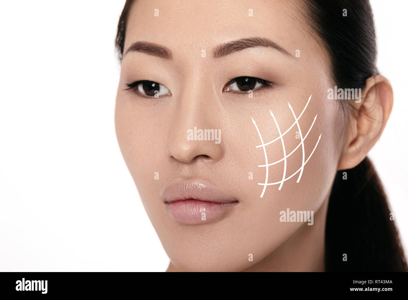 kosmetische chirurgie der asiatischen gesicht