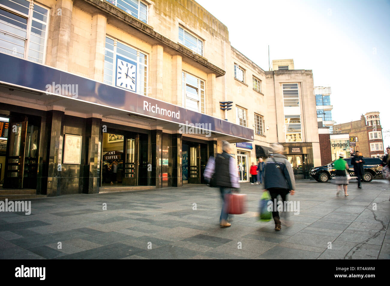 Richmond Bahnhof, London Stockfoto