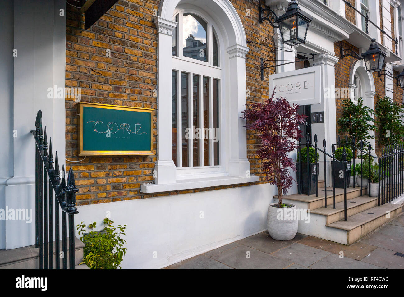 Kern von Clare Smyth, Notting Hill, London Stockfoto