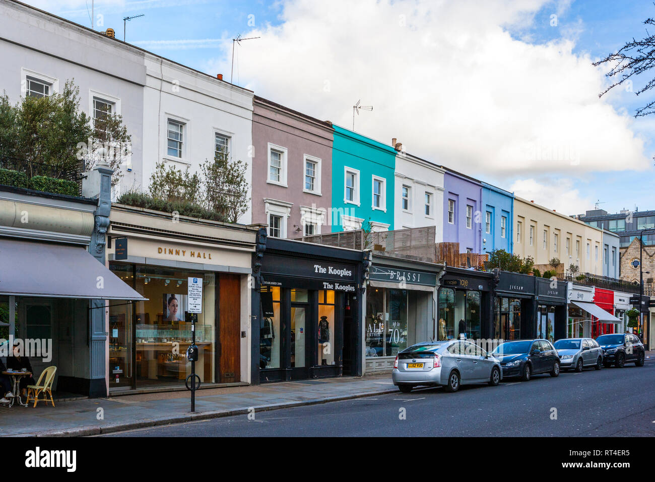 Westbourne Grove, Notting Hill, London Stockfoto