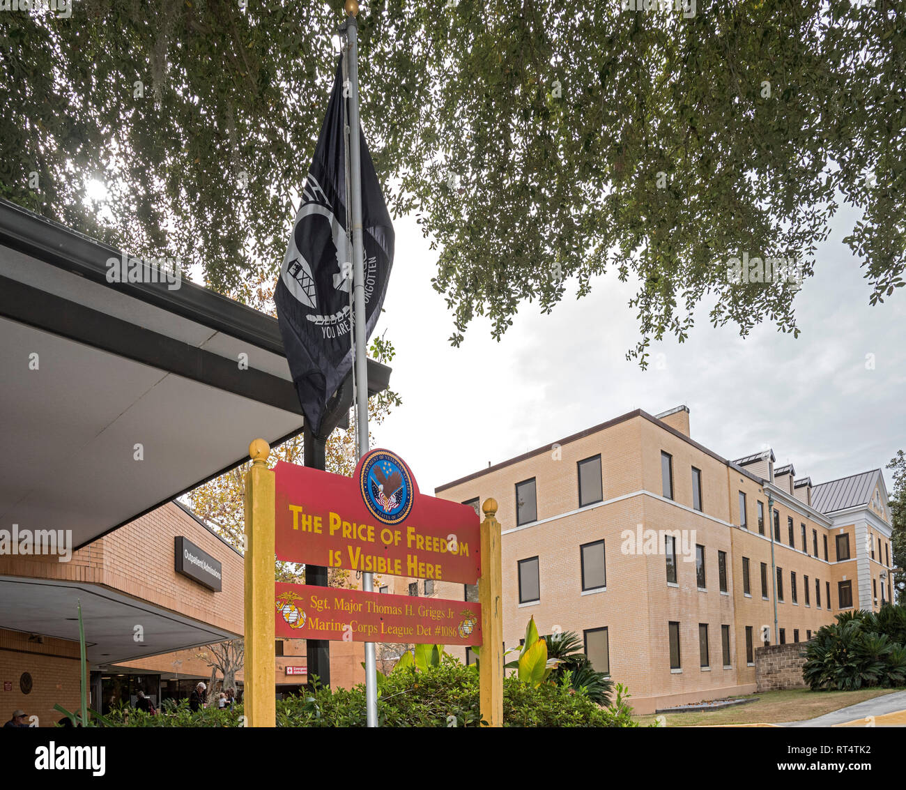 Lake City, Florida Veterans Administration Medical Center. Stockfoto