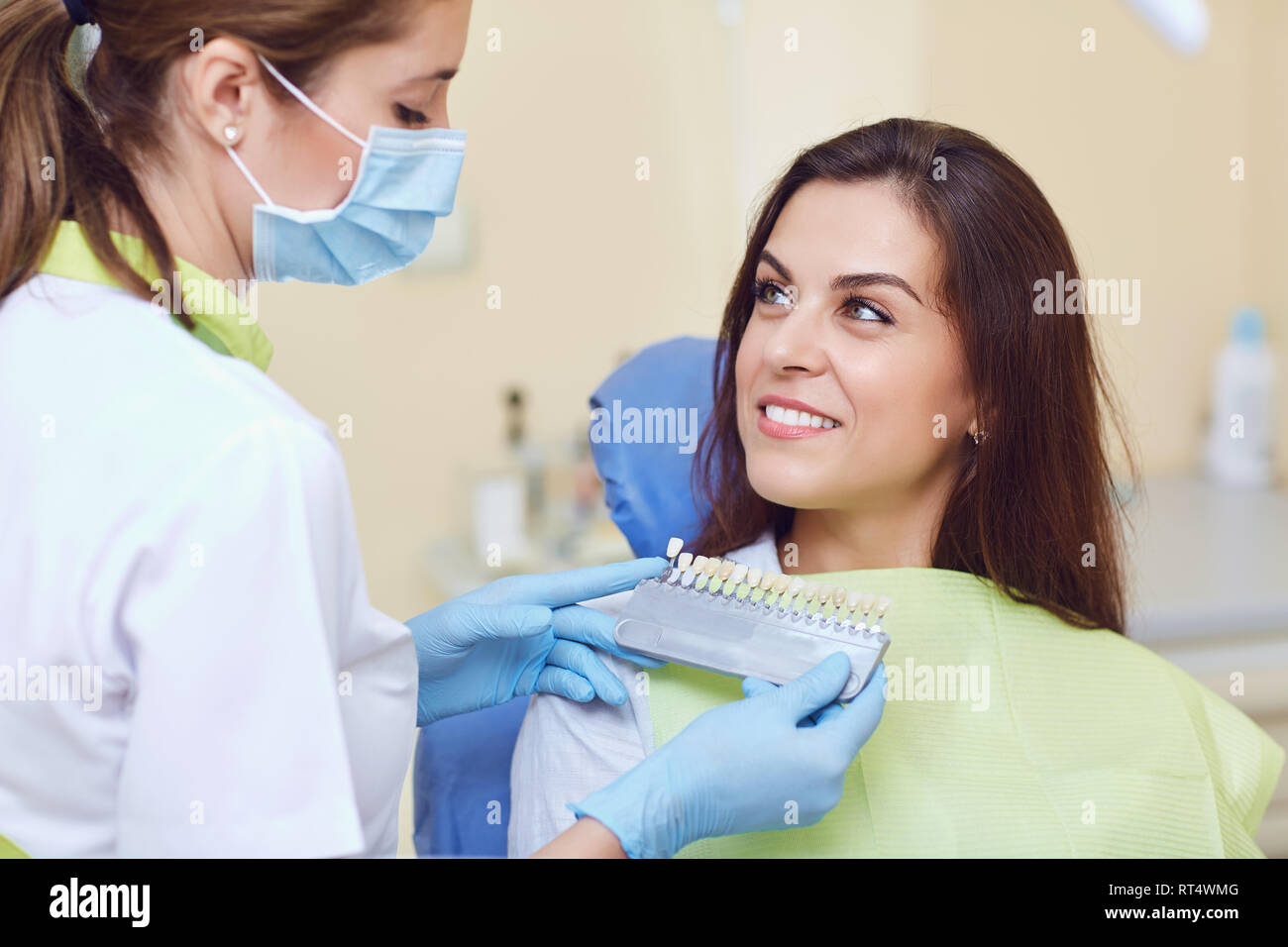 Zähne, die zahnmedizinische Klinik. Stockfoto