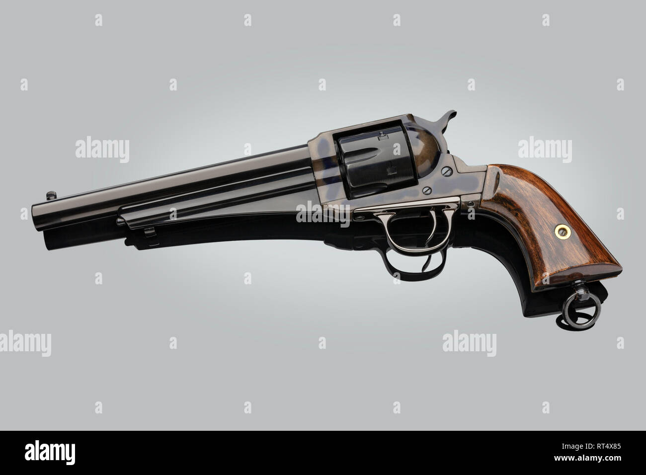 1875 Remington SA Outlaw cal.44 RF Revolver Stockfoto