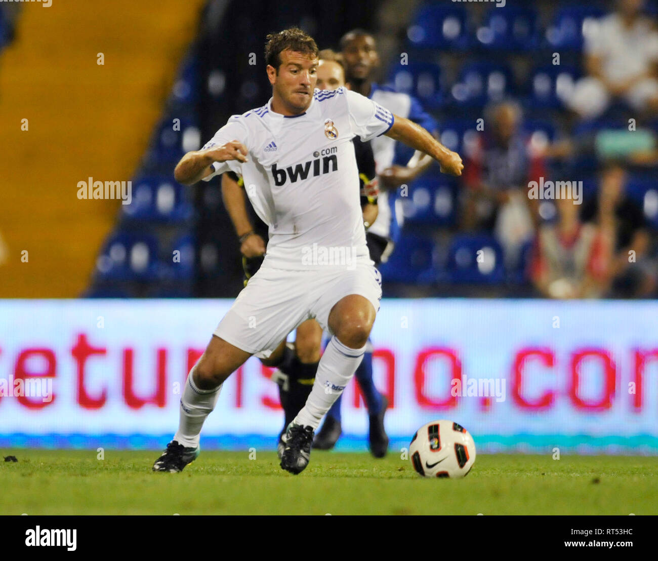 Estadio Rico Perez Alicante Spanien 22.08.2010, Fußball: Primera Division Liga pre-Season Match Hercules Alicante vs Real Madrid - - - RAFAEL VAN DER VAART (RMA) Stockfoto