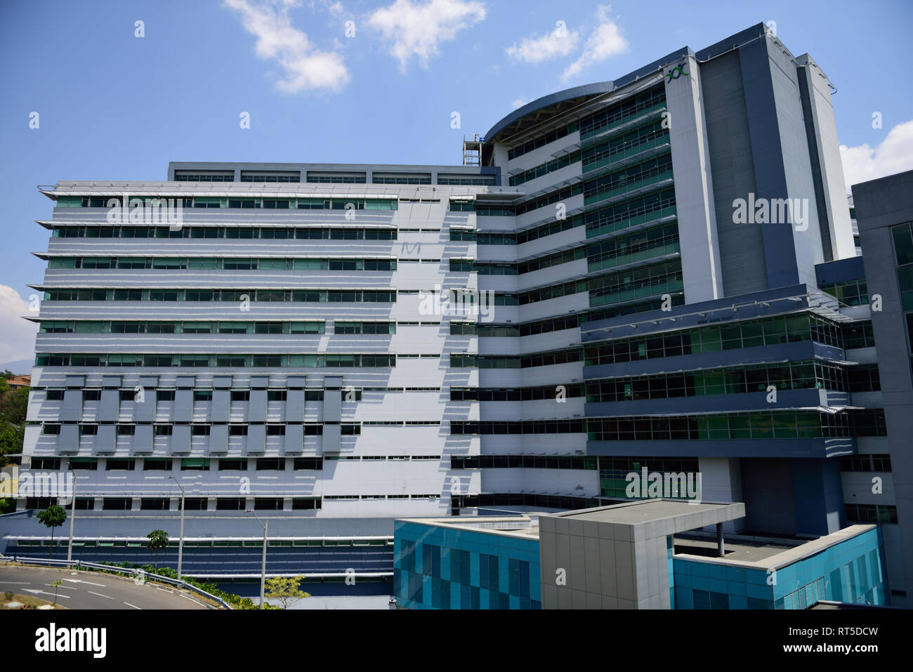 Pablo Tobon Uribe Krankenhaus, eine private gemeinnützige katholische Krankenhaus in Medellin, Kolumbien, Südamerika. Stockfoto