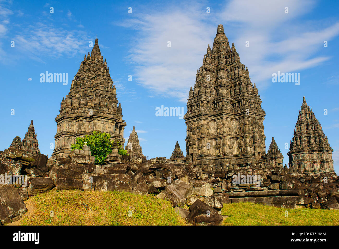 Indonesien, Java, Prambanan Tempel Komplex Stockfoto