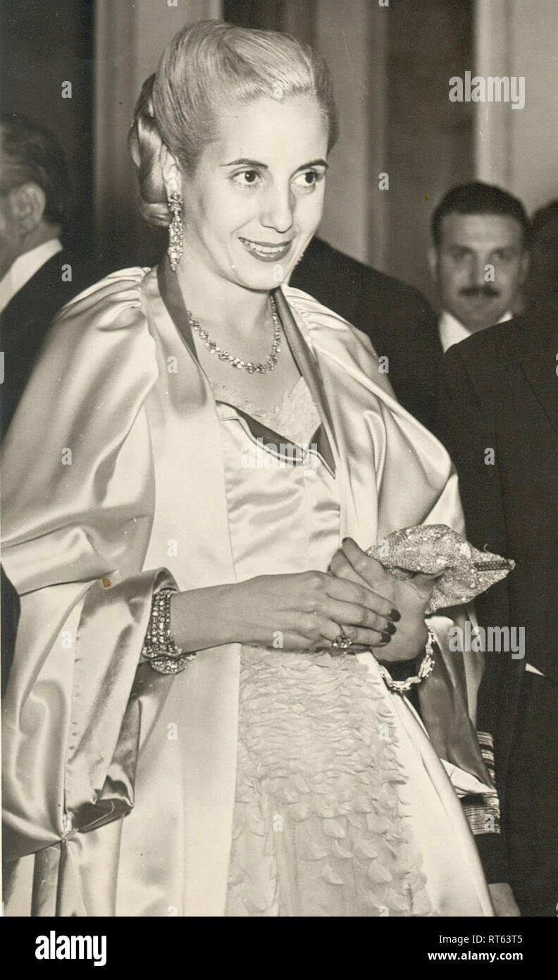 Eva Peron, ehemaligen Argentinischen First Lady und politischer Führer Stockfoto