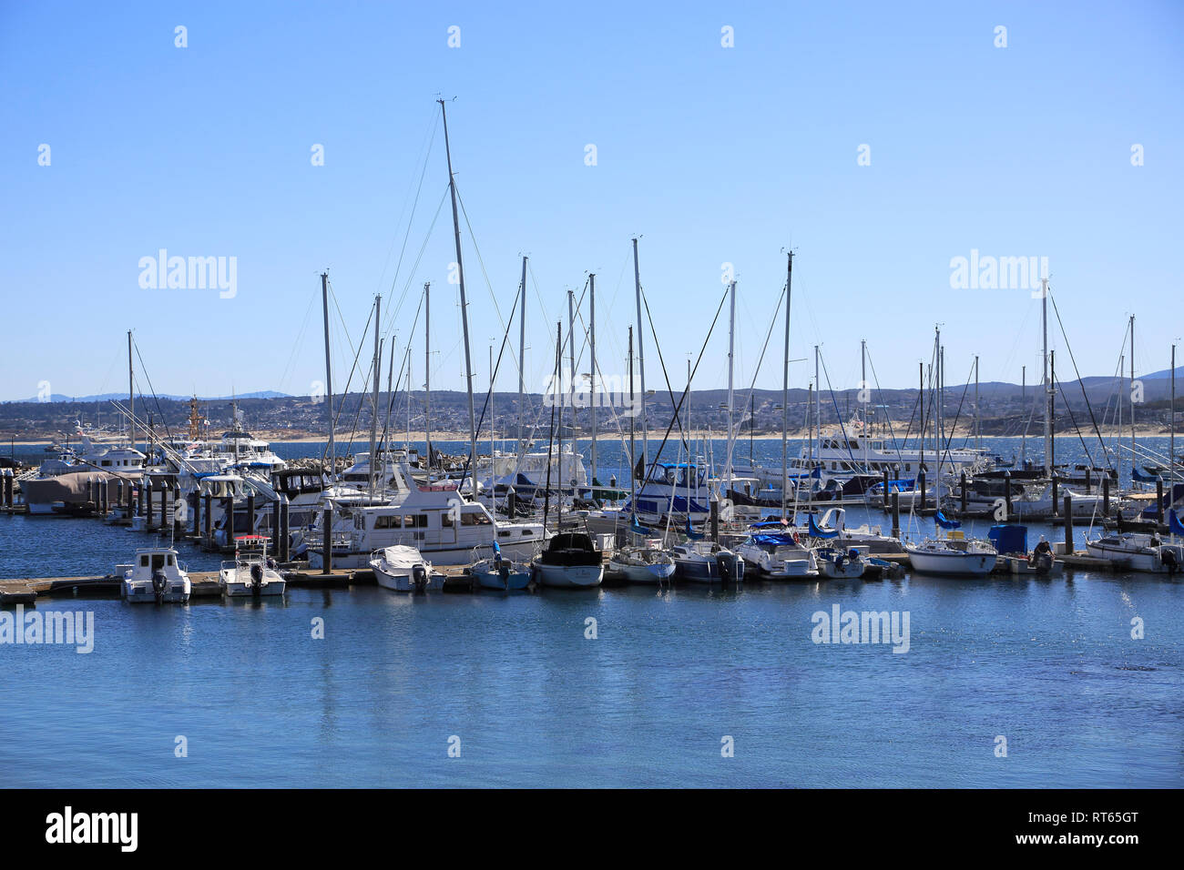 Marina, Monterey, Monterey Bay, Halbinsel, Pazifischer Ozean, Kalifornien, USA Stockfoto