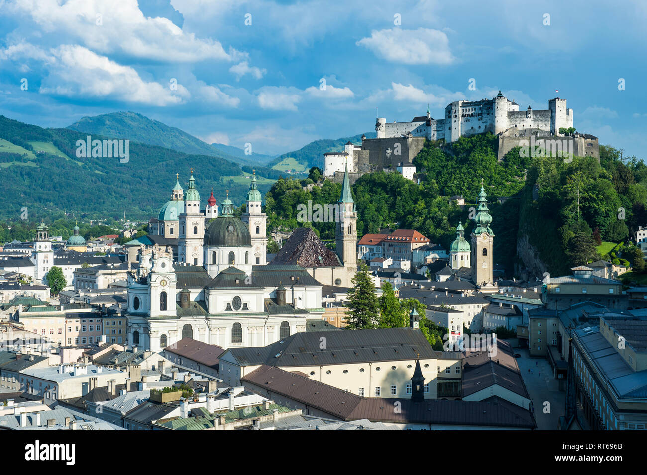 Austraia, Salzburg Land, Salzburg, Stadtblick Stockfoto