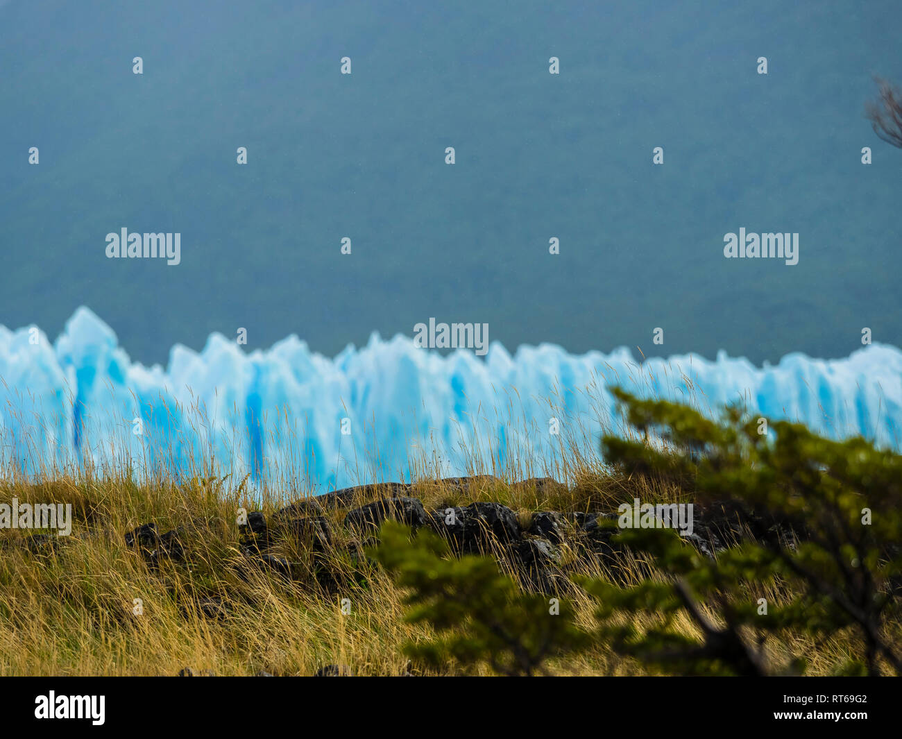Argentinien, Patagonien, El Calafate, Gletscher Perito Moreno Stockfoto