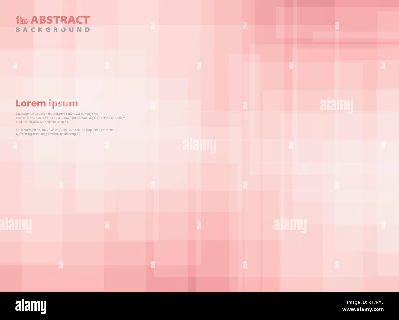 Abstrakte Farbverlauf rosa Quadrat Muster Hintergrund. Sie können für Papier Design, Anzeige, Plakat, Print, Abdeckung verwenden. Vector EPS 10. Stock Vektor