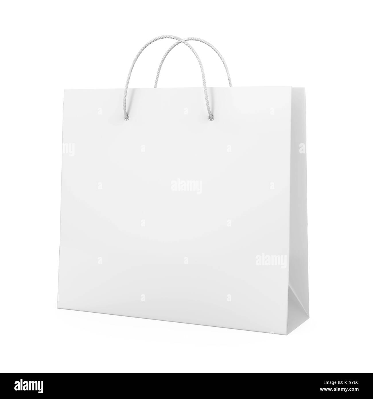 Shopping Bag isoliert Stockfoto