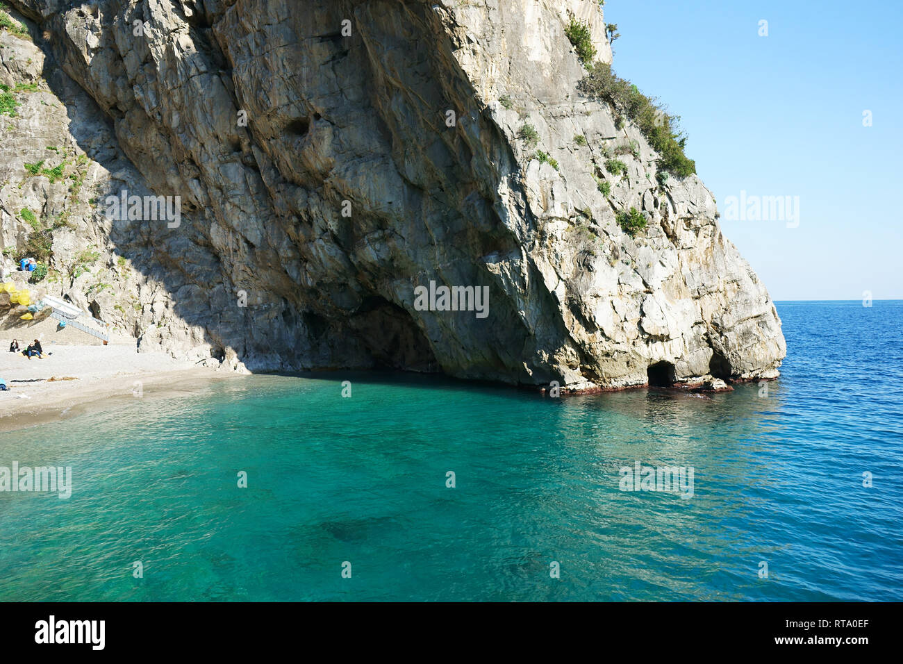 Furore, Praiano, Costiera Amalfitana, Kampanien, Italien Stockfoto