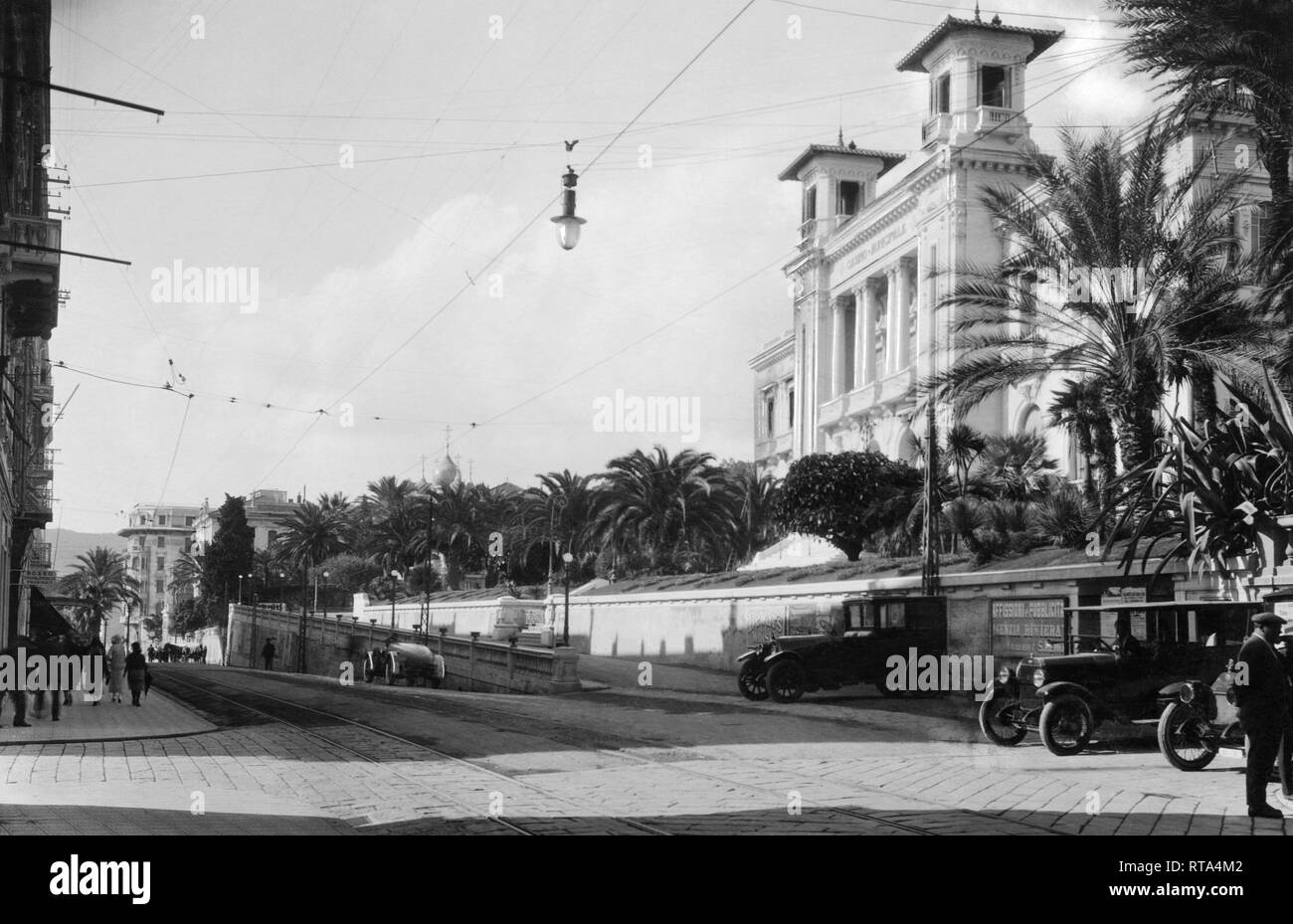 Casino, Sanremo, Ligurien, Italien, 1920-30 Stockfoto