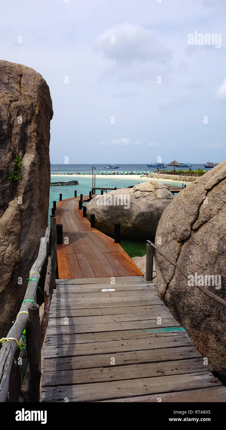 Insel Ko Tao, Thailand Stockfoto