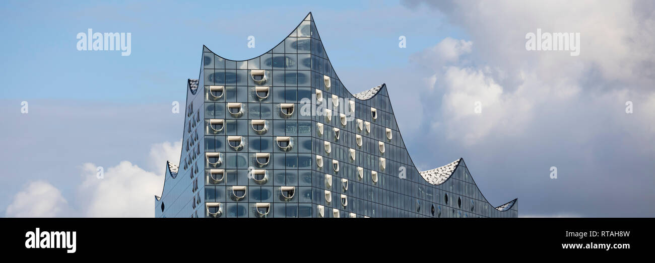 Konzertsaal Elbphilharmonie, Hamburg, Deutschland, Europa Stockfoto