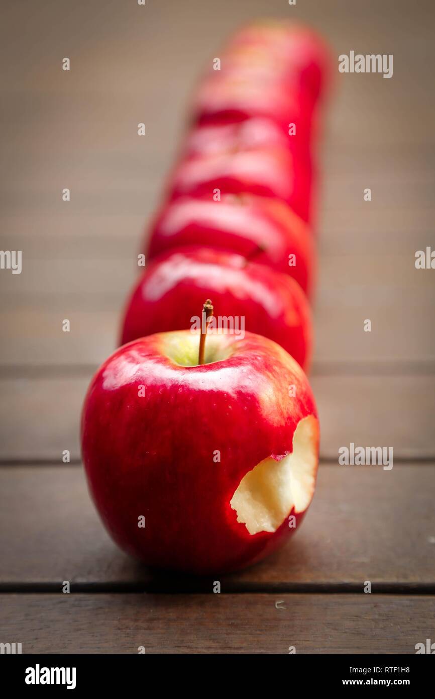 Apple schöne Bilder Stockfoto