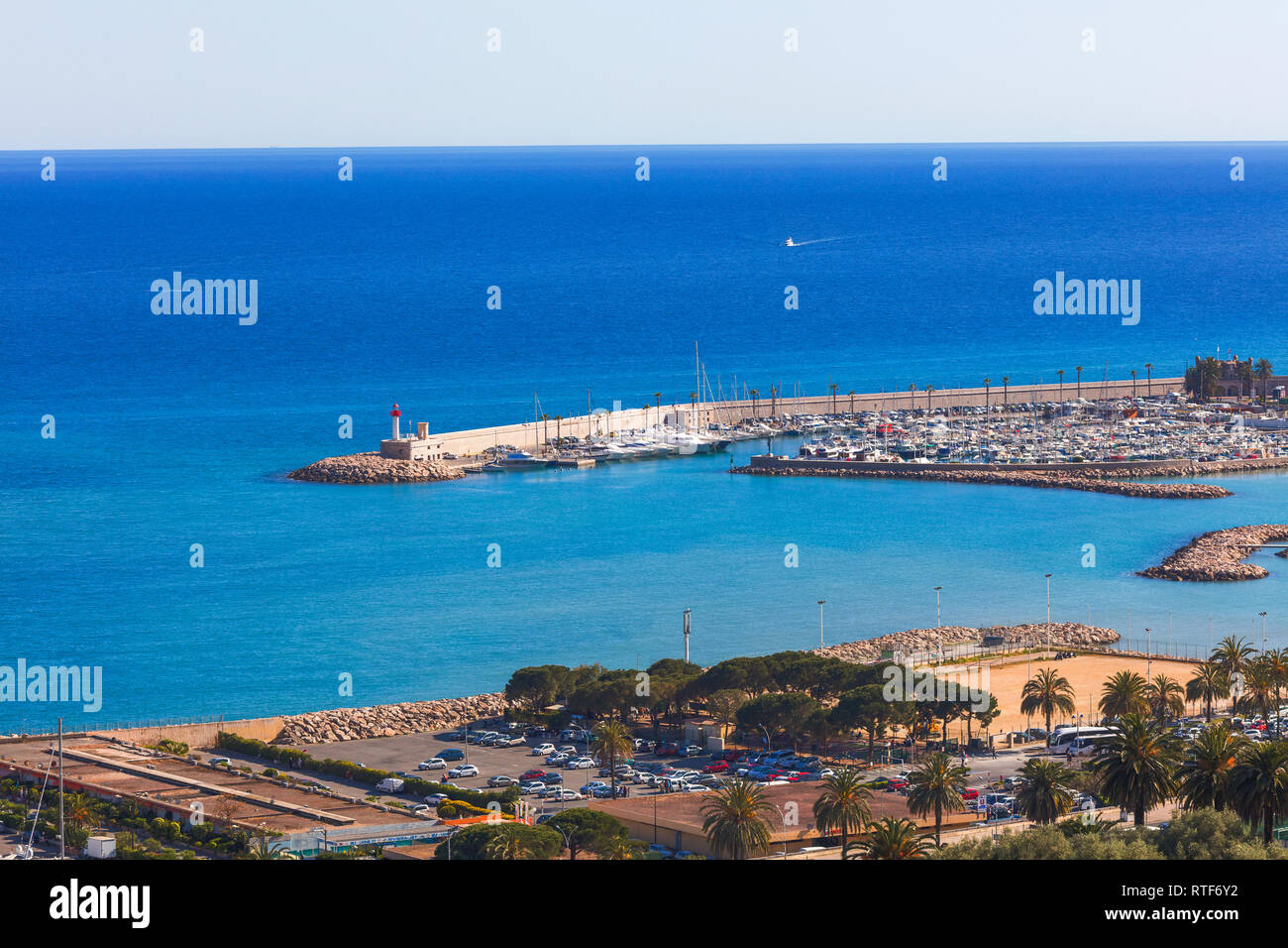Menton, Alpes-Maritimes Abteilung, Provence-Alpes-Cote d ' Azur, Côte d ' Azur, Frankreich Stockfoto