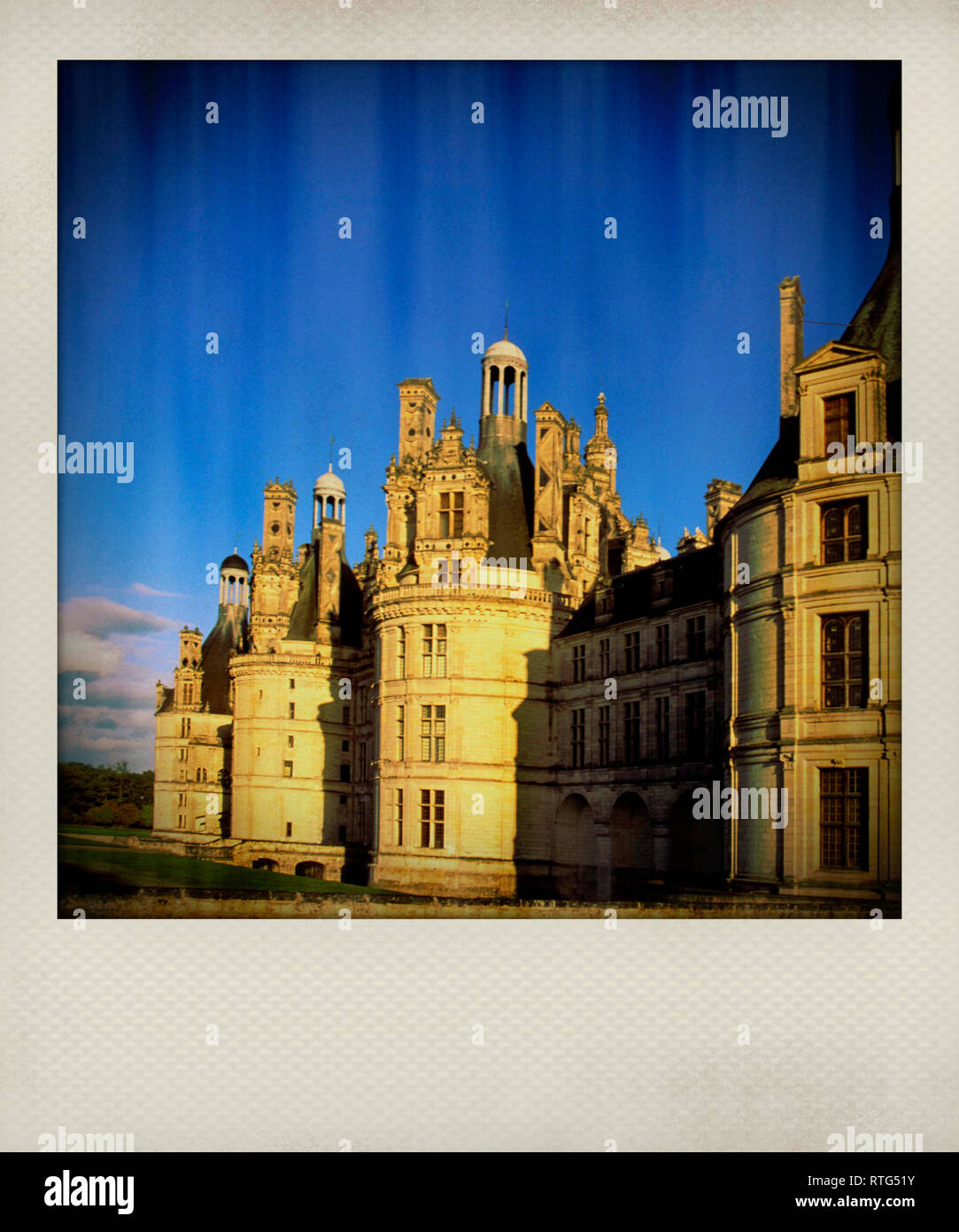 Schloss Chambord - Chateau de Chambord in Loir Valley, Loire-et-Cher, Frankreich, Europa Stockfoto