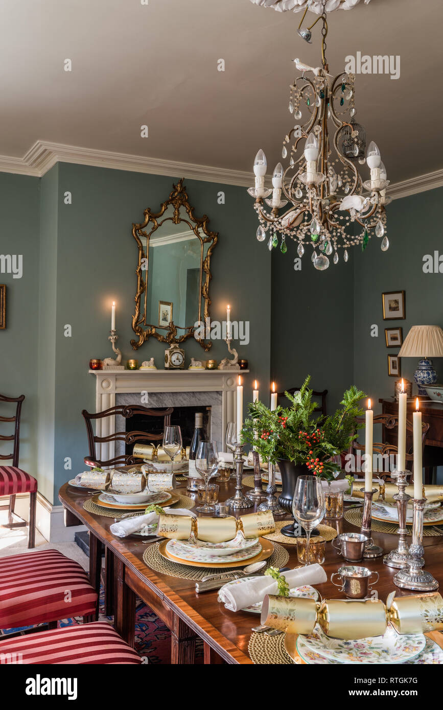 Georgian Dining Room Stockfotos und -bilder Kaufen - Alamy
