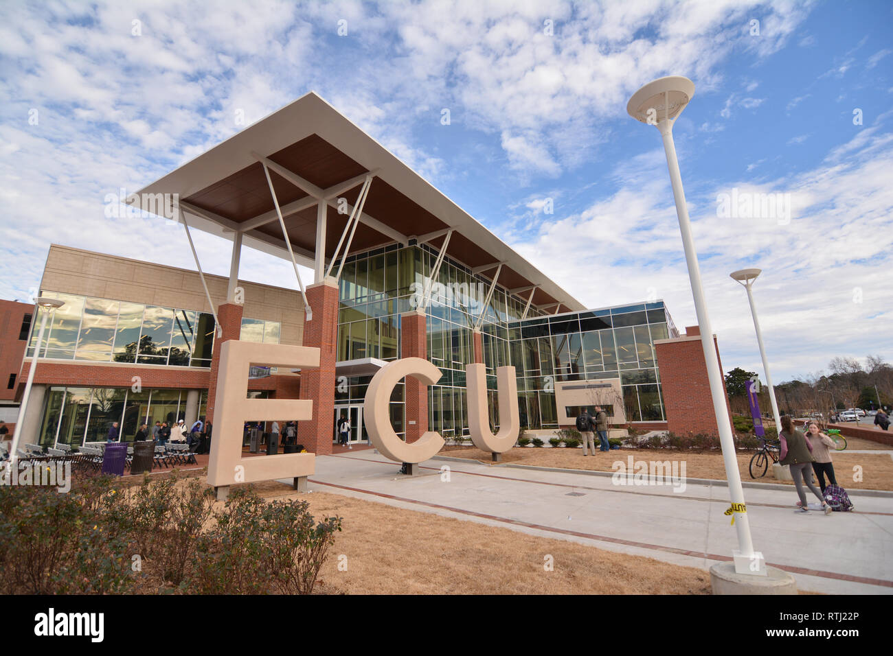 Main Campus Student Center an der East Carolina University Stockfoto