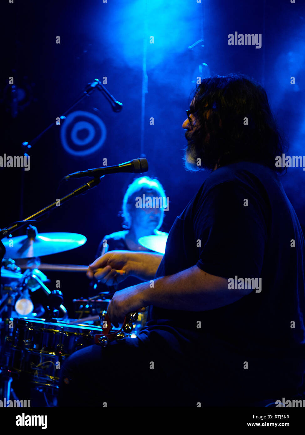 Yo La Tengo durchführen bei Sala Apolo, Barcelona, Spanien. Foto: Mariano Anton. Februar 2019 Stockfoto