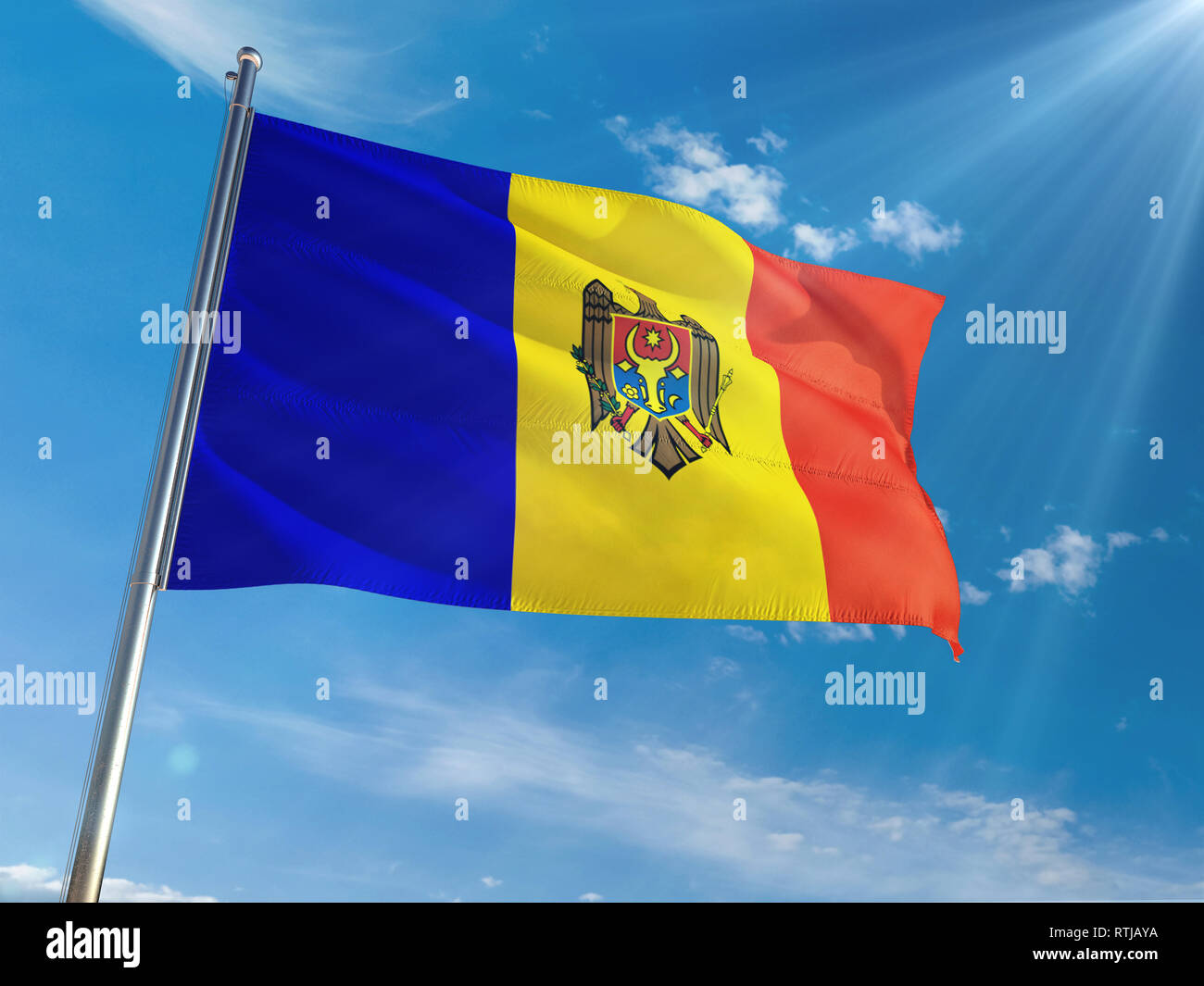 Moldauische flagge karte Fotos und Bildmaterial in hoher Auflösung