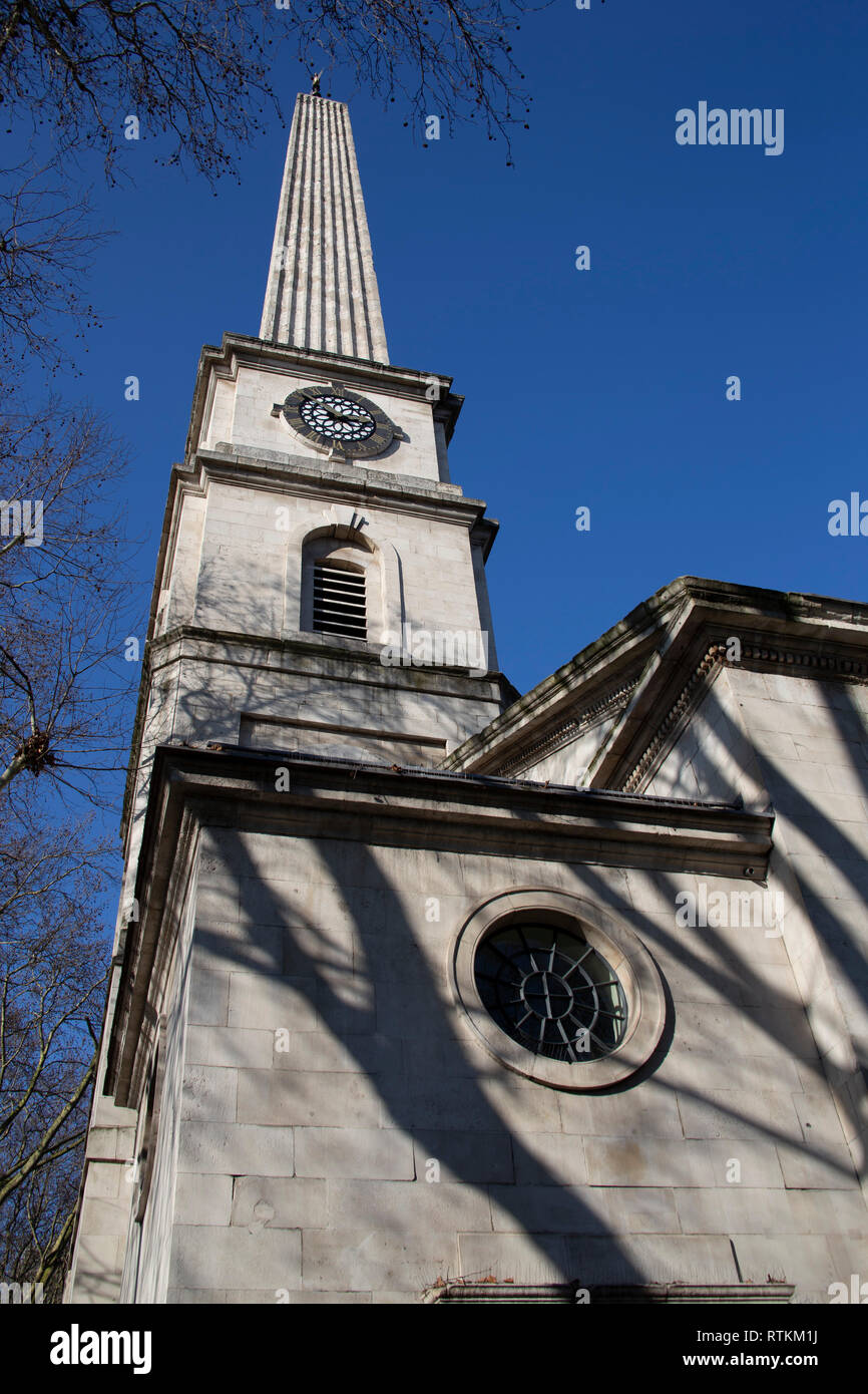 St Luke's Church, Old Street, London. Stockfoto