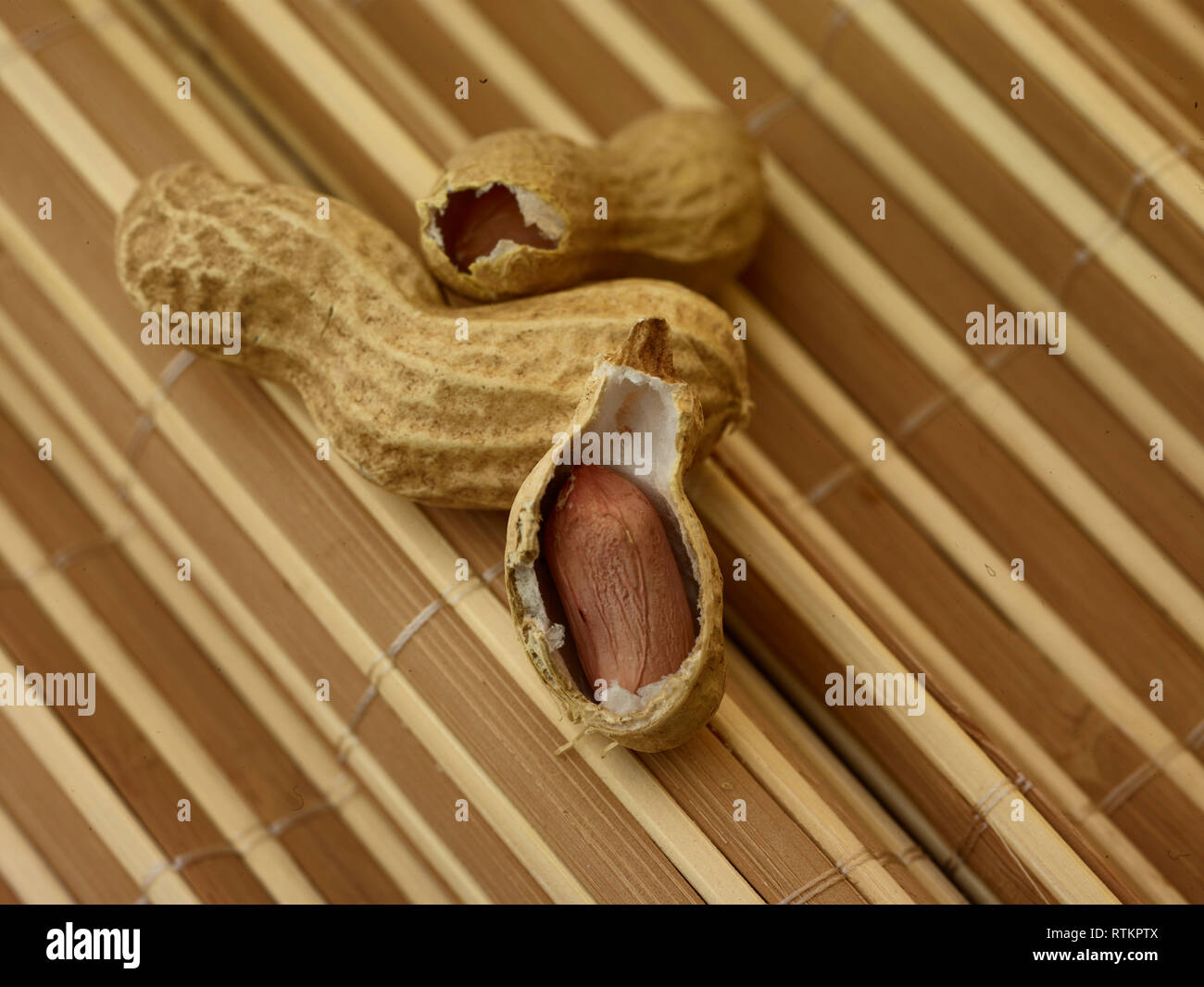 Erdnüsse essen Still life Foto Stockfoto